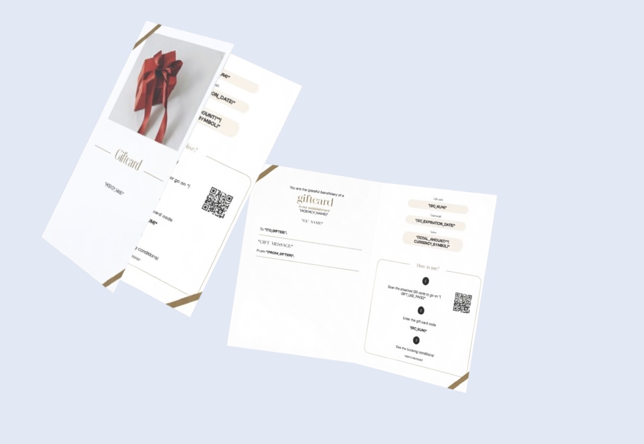 Recevez votre bon cadeau imprimé